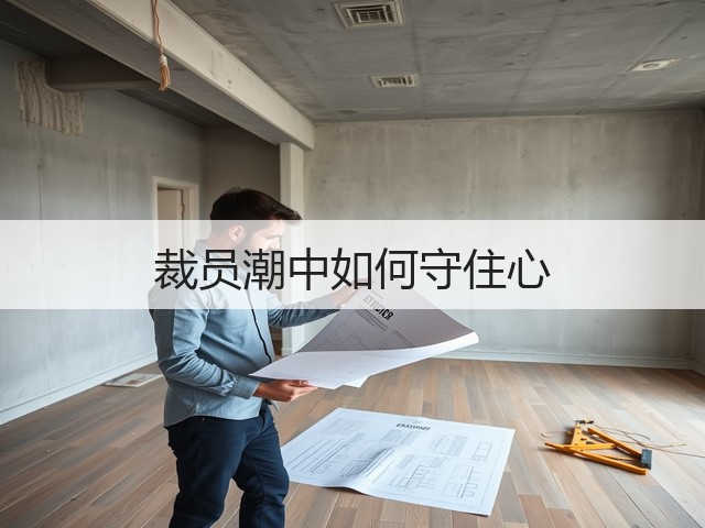 裁员潮中如何守住心(图1) 裁员潮中如何守住心(图1)