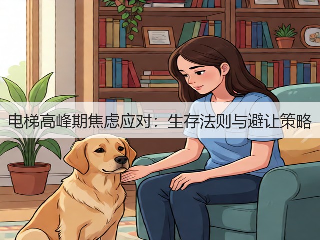 电梯高峰期焦虑应对：生存法则与避让策略(图1)