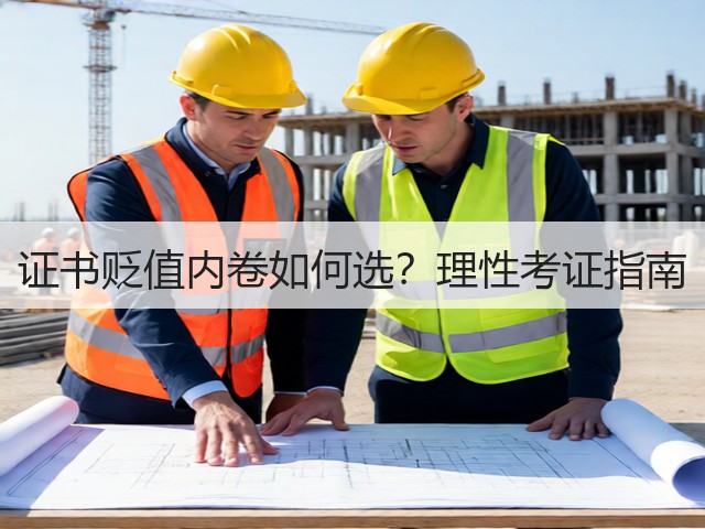 证书贬值内卷如何选？理性考证指南(图2)