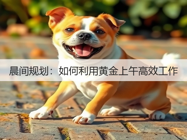 晨间规划：如何利用黄金上午高效工作(图3)