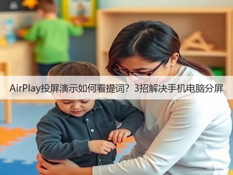AirPlay投屏演示如何看提词？3招解