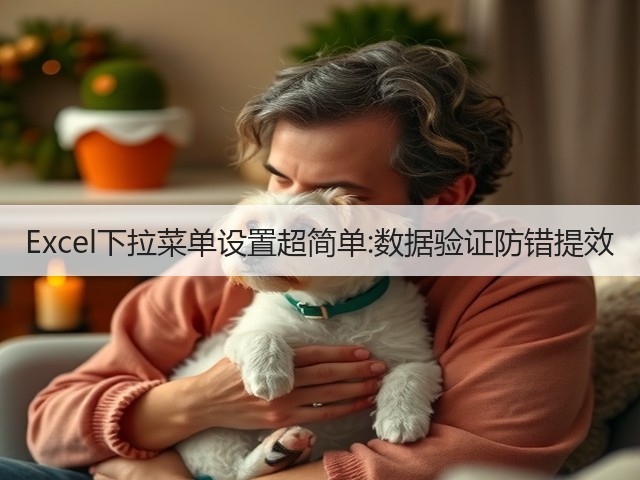 Excel下拉菜单设置超简单:数据验证防错提效(图2)