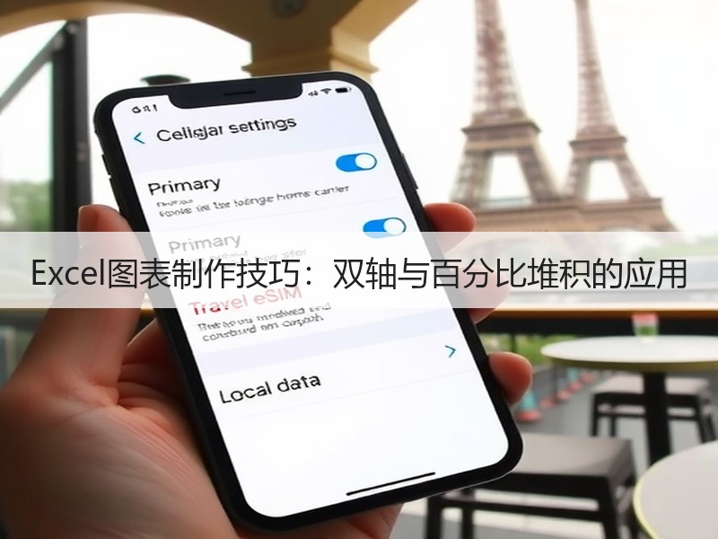 Excel图表制作技巧：双轴与百分比堆积