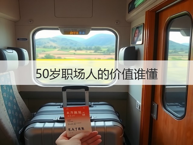 50岁职场人的价值谁懂(图1) 50岁职场人的价值谁懂(图1)