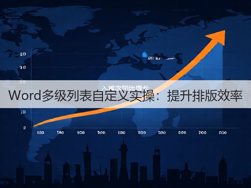Word多级列表自定义实操：提升排版效率