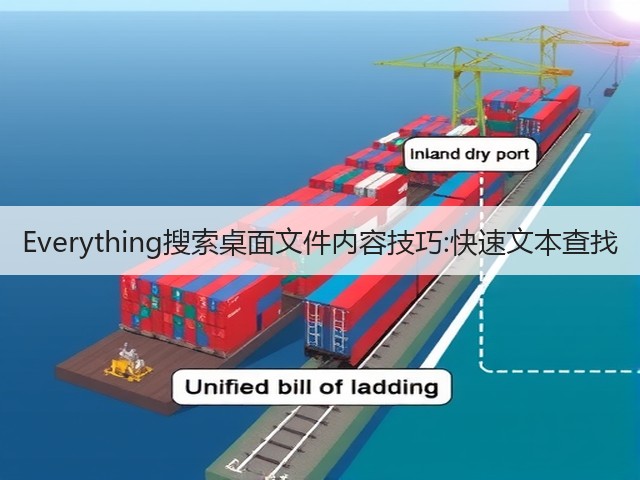 Everything搜索桌面文件内容技巧:快速文本查找(图1)