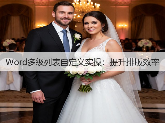 Word多级列表自定义实操：提升排版效率(图1)