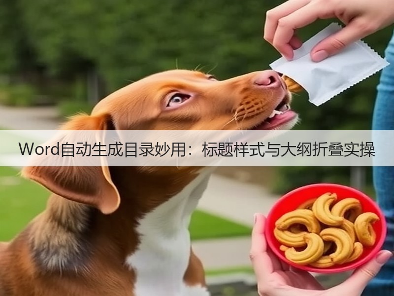 Word自动生成目录妙用：标题样式与大纲折叠实操(图2)