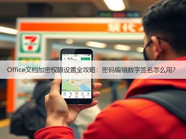 Office文档加密权限设置全攻略:密码编辑数字签名怎么用?(图1) Office文档加密权限设置全攻略:密码编辑数字签名怎么用?(图1)