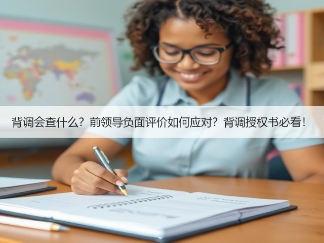 背调会查什么?前领导负面评价如何应对?背调授权书必看!(图3) 背调会查什么?前领导负面评价如何应对?背调授权书必看!(图3)