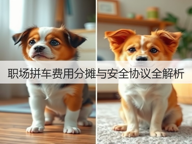 职场拼车费用分摊与安全协议全解析