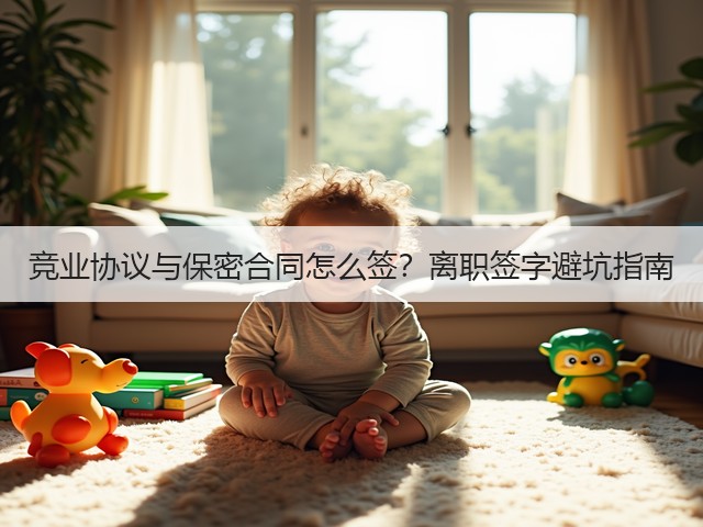 竞业协议与保密合同怎么签?离职签字避坑指南(图2) 竞业协议与保密合同怎么签?离职签字避坑指南(图2)