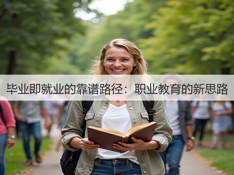 毕业即就业的靠谱路径：职业教育的新思路