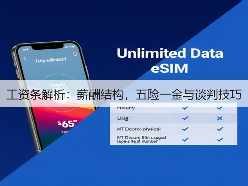 工资条解析：薪酬结构，五险一金与谈判技巧