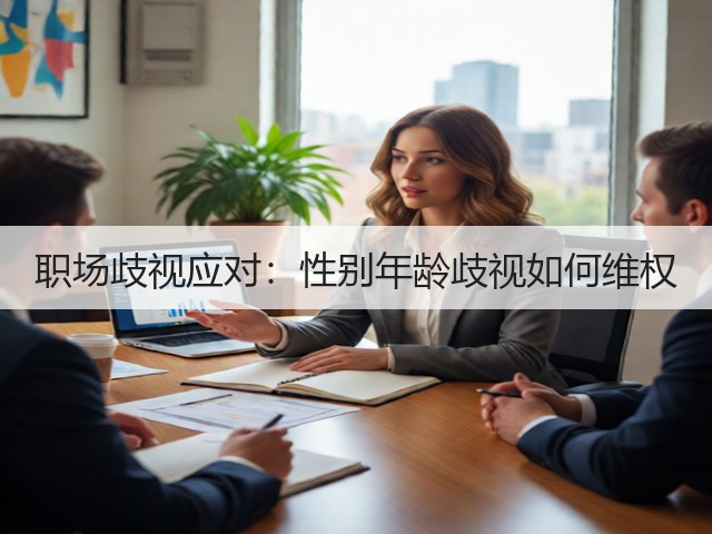 职场歧视应对:性别年龄歧视如何维权(图3) 职场歧视应对:性别年龄歧视如何维权(图3)