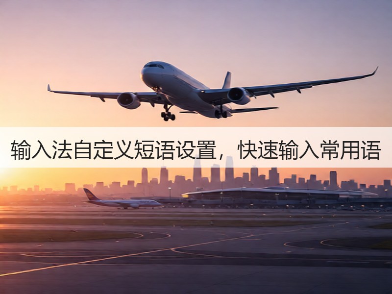 输入法自定义短语设置，快速输入常用语(图2)