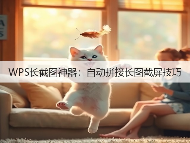 WPS长截图神器:自动拼接长图截屏技巧(图3) WPS长截图神器:自动拼接长图截屏技巧(图3)