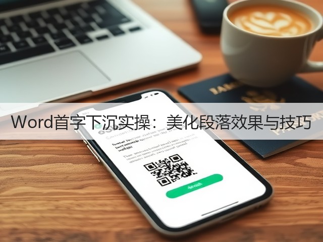 Word首字下沉实操：美化段落效果与技巧(图3)