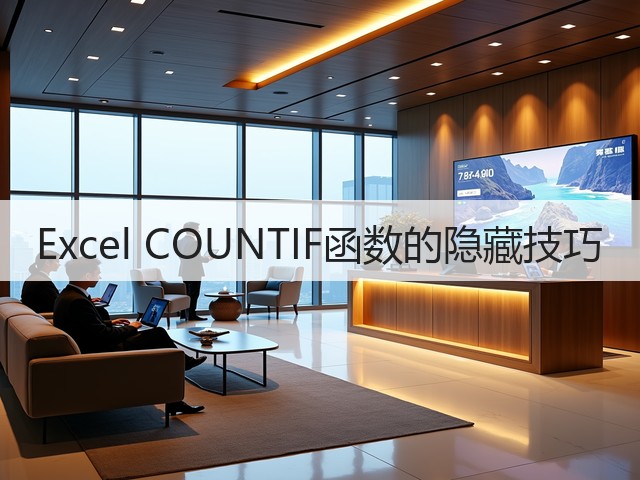 Excel COUNTIF函数的隐藏技巧(图1) Excel COUNTIF函数的隐藏技巧(图1)