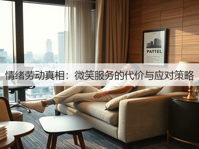 情绪劳动真相：微笑服务的代价与应对策略(图3)